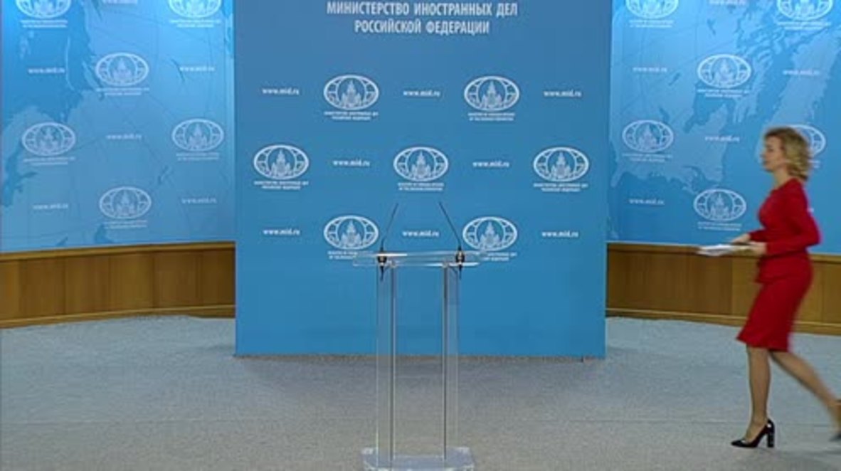 Russia: ‘Baseless’ - Zakharova slams US over sarin claims