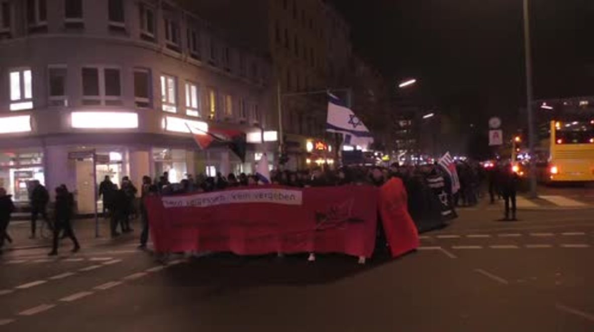 Germany: Berlin marches on 79th anniversary of Kristallnacht