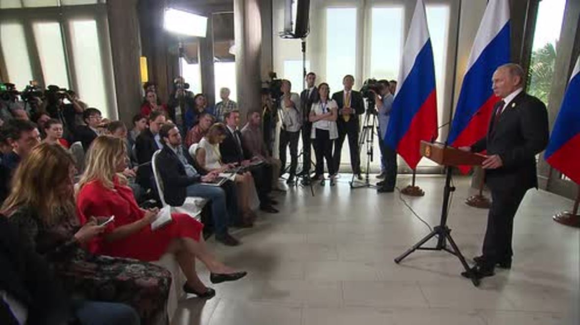 Vietnam: Putin niega que existan pruebas de la injerencia rusa en elecciones de EE. UU.