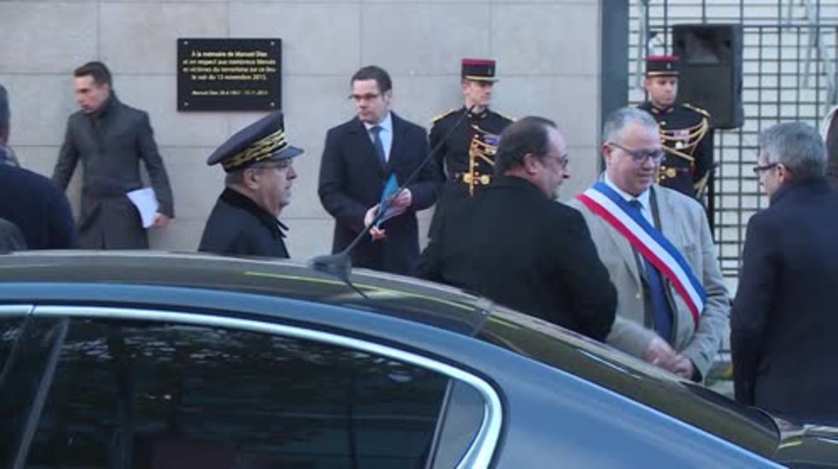 France: Macron attends memorial service for 2015 Paris attack victims