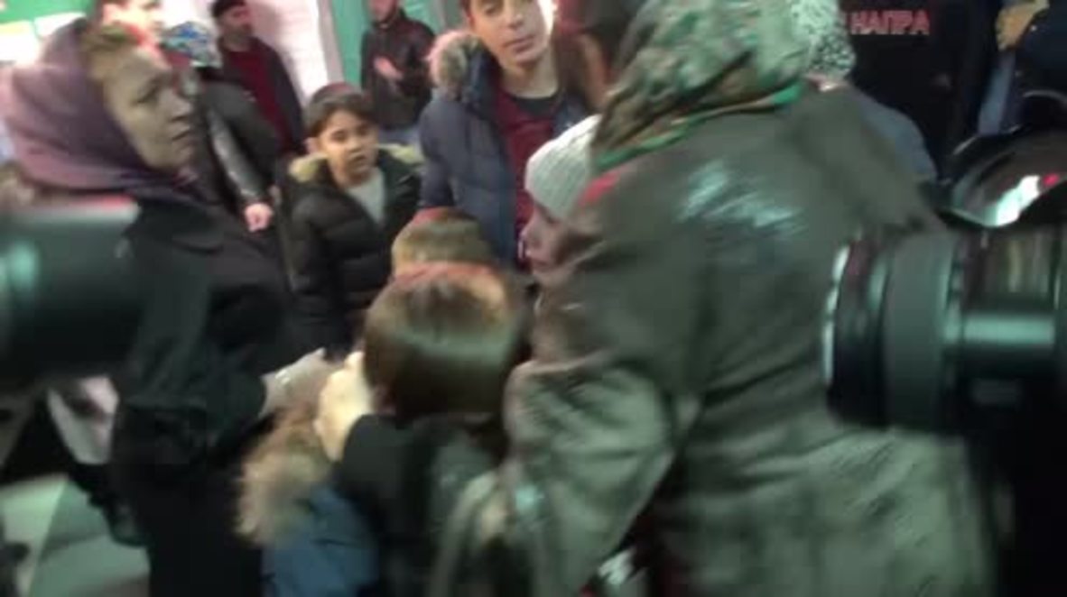 Russia: 44 women and children rescued from Syria war arrive safely in Grozny