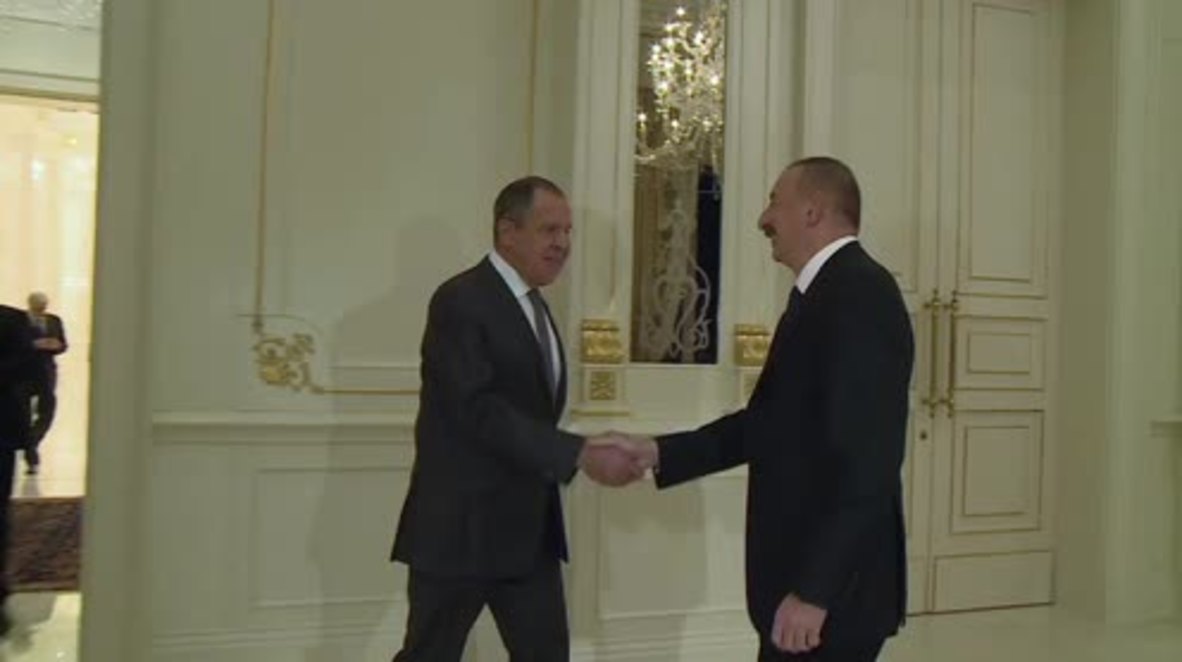 Azerbaijan: Lavrov praises bilateral trade ties in meeting with Pres. Aliyev