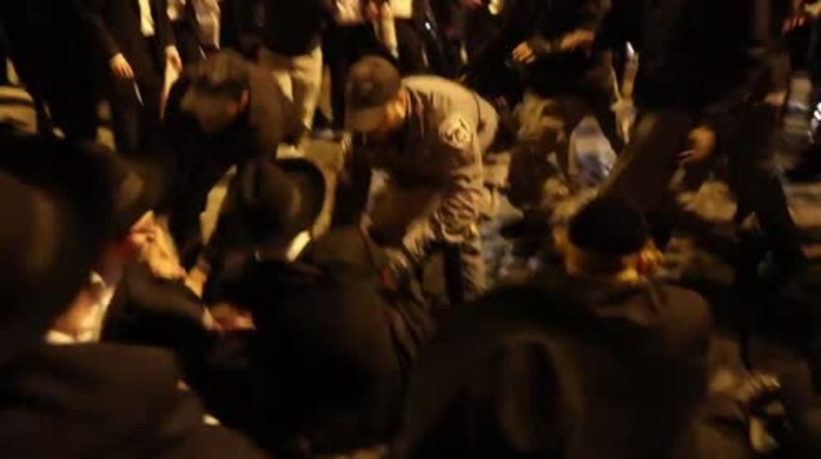 Israel: Police arrest 22 ultra-Orthodox at sit-in for military draft dodgers