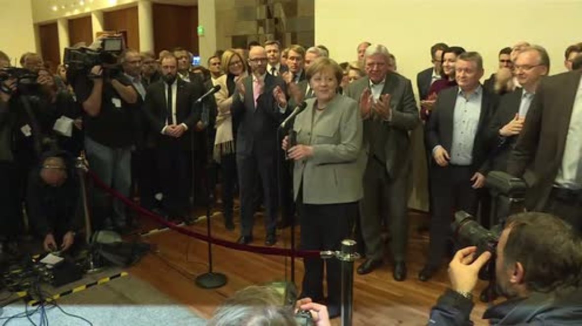 Germany: Merkel’s ‘day of deep reflection’ as coalition talks collapse