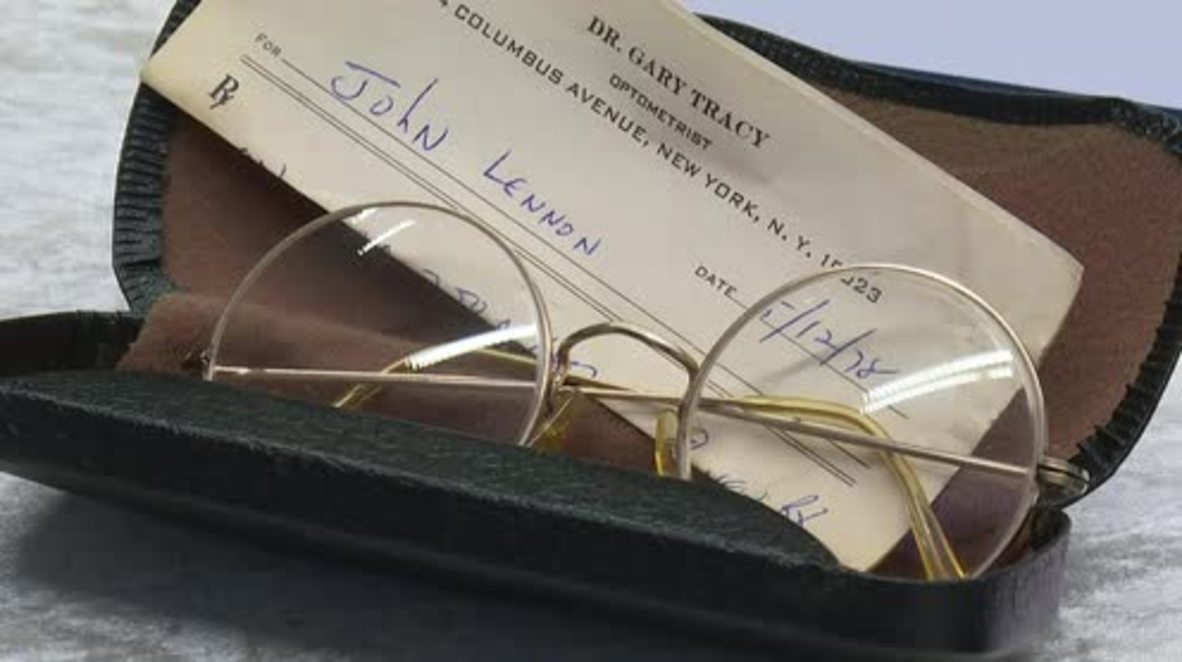 Germany: Police display recovered John Lennon belongings in Berlin