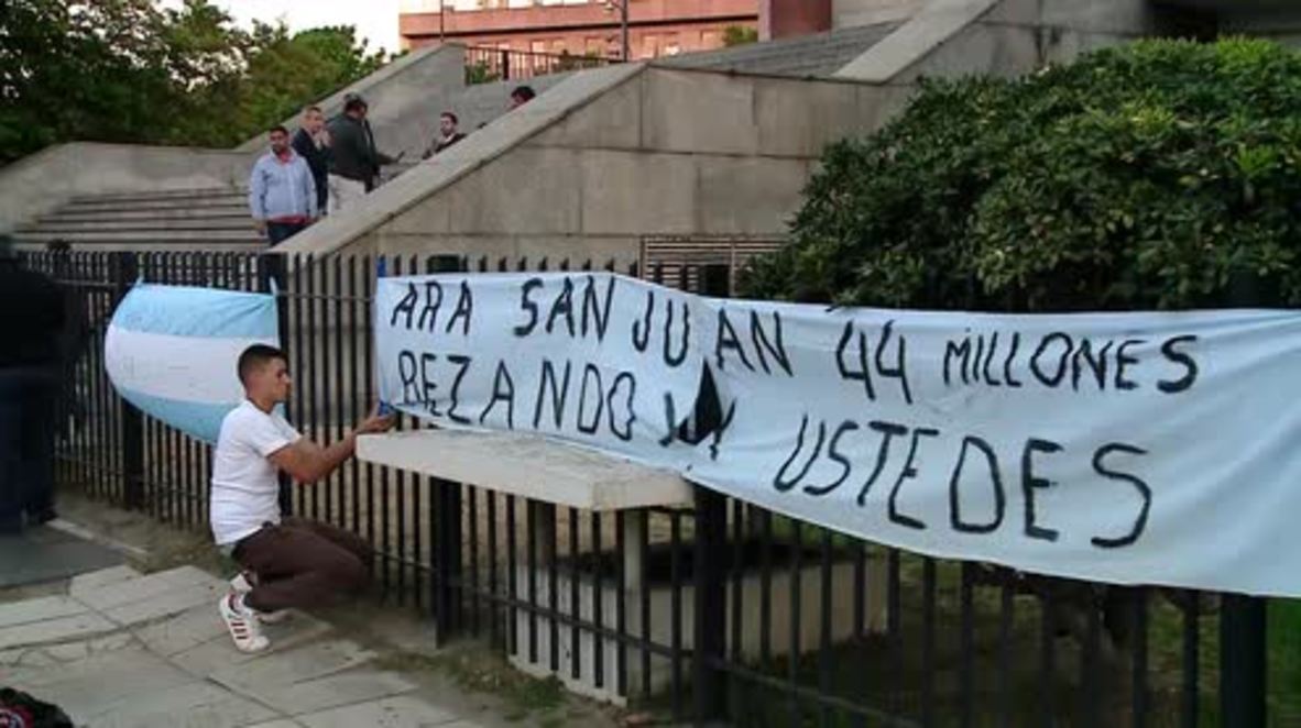 Argentina: Investigations underway into possible sub noise - Navy