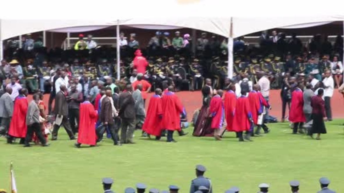 Zimbabwe: Mnangagwa sworn in as new president of Zimbabwe