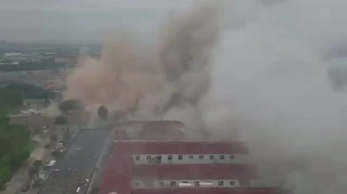 China: Huge explosion rocks Ningbo city