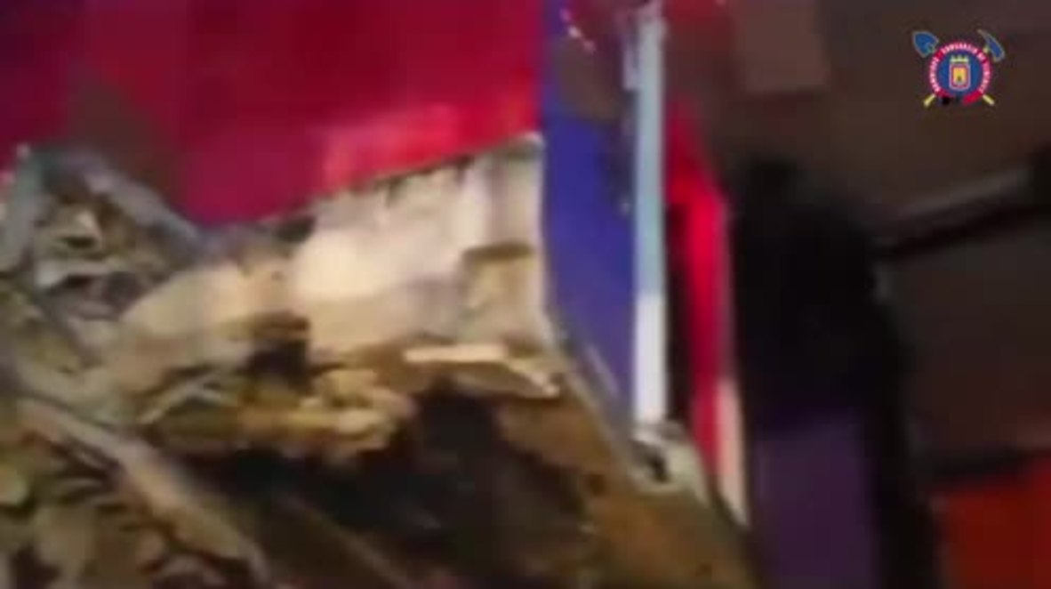 Spain: 40 injured in Tenerife after club dancefloor collapses