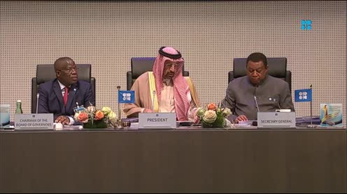 Austria: Saudi Energy Minister lauds OPEC oil output cuts as 'encouraging'