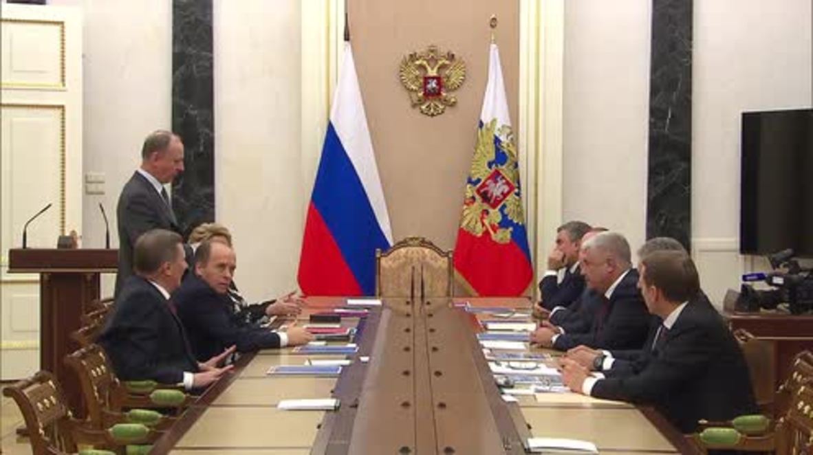 Russia: Putin holds Security Council meeting as delegation returns from Pyongyang