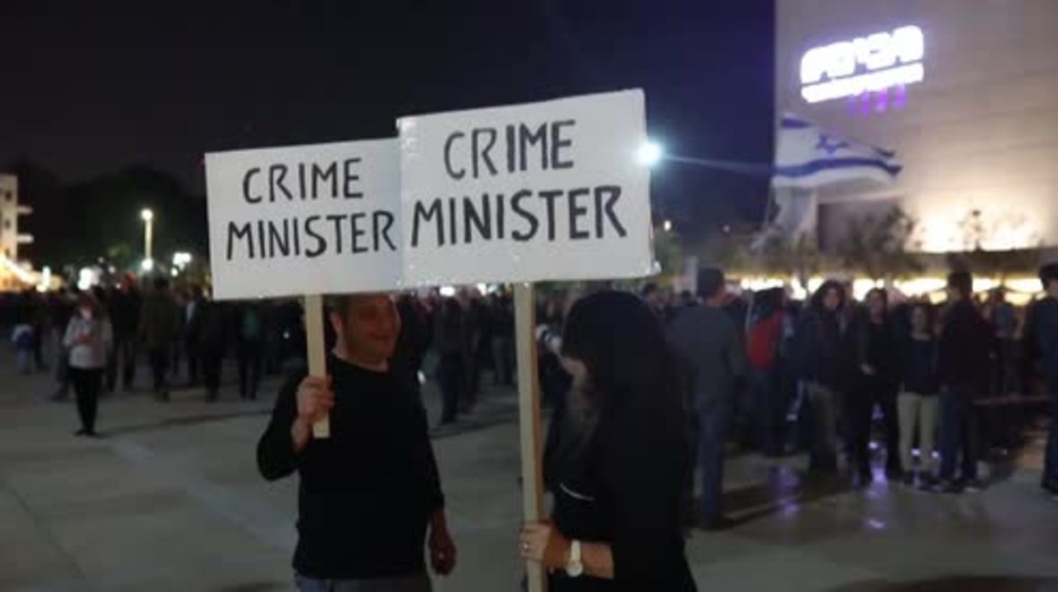 Israel: Tens of thousands join 'March of Shame' against Netanyahu