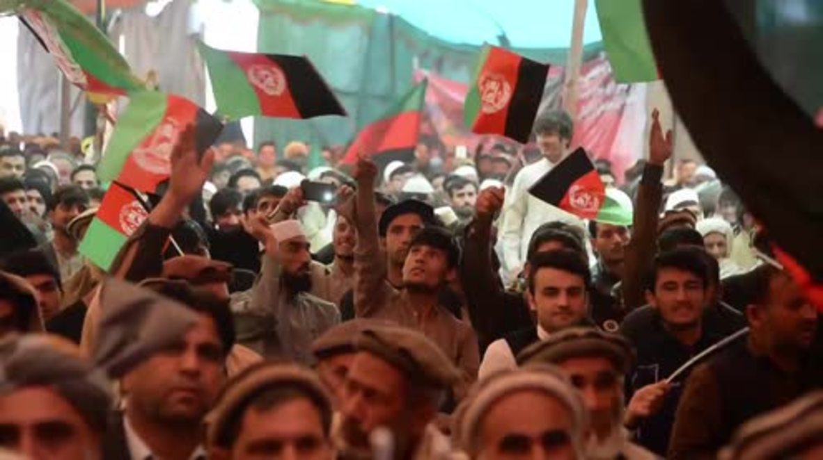 Afghanistan: 2,000 gather in Jalalabad for pro-Ghani rally