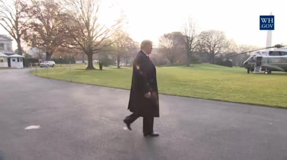 USA: It’s 'very unfair' – Trump on Flynn before departure to Utah