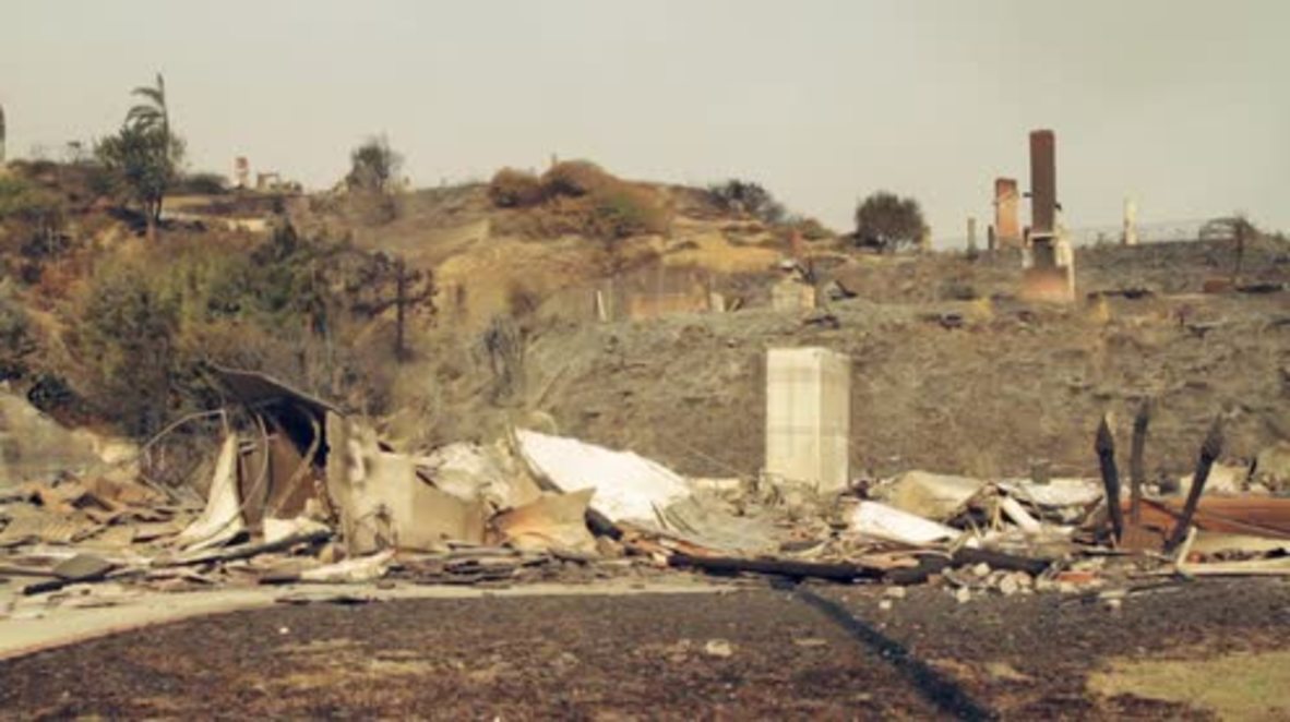 EE. UU.: 'Perdimos todo', Los sobrevivientes relatan sobre los incendios en California.