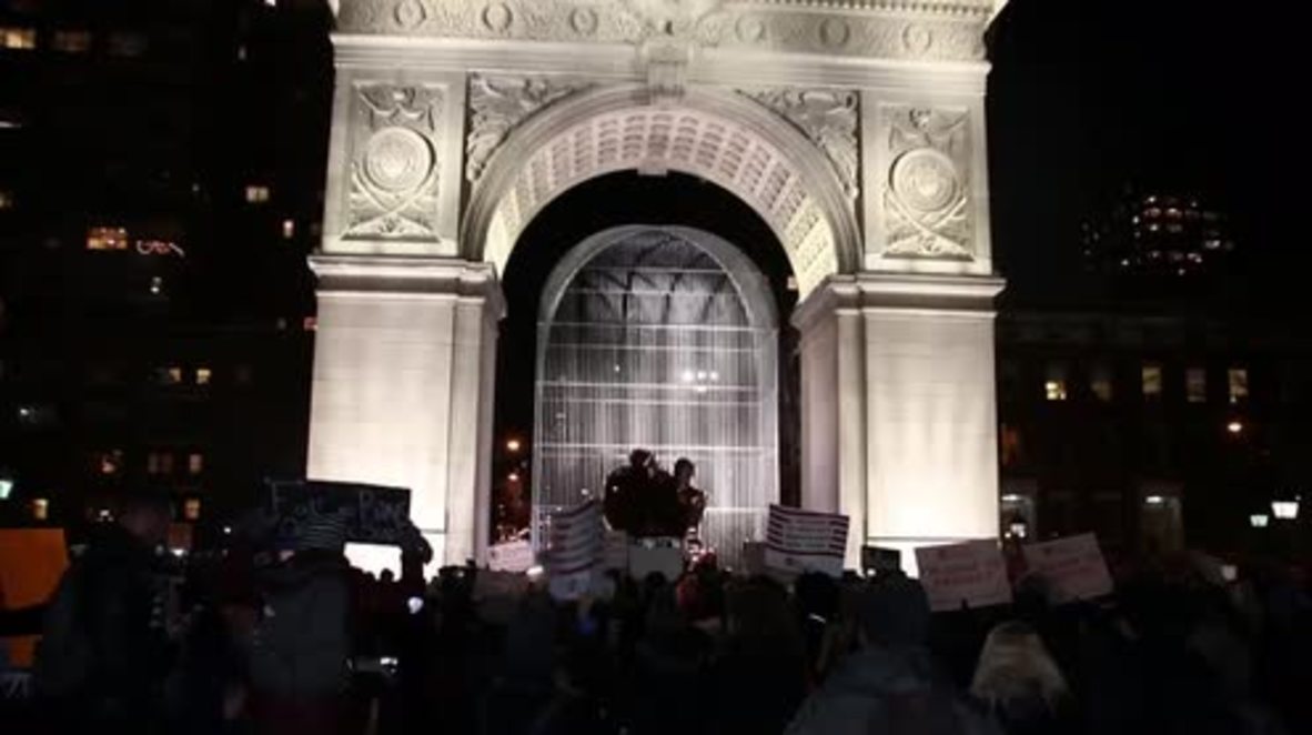 USA: Hundreds turn out in NYC to protest Trump’s ‘fascist administration’