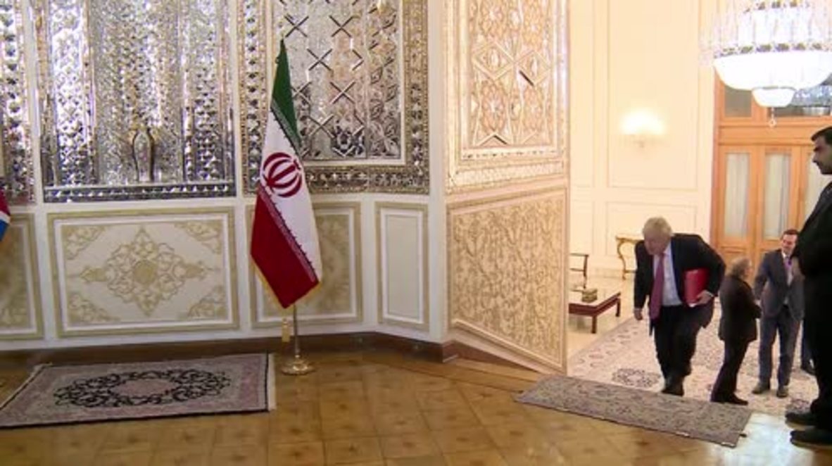 Iran: Boris Johnson meets with Mohammad Zarif in Tehran