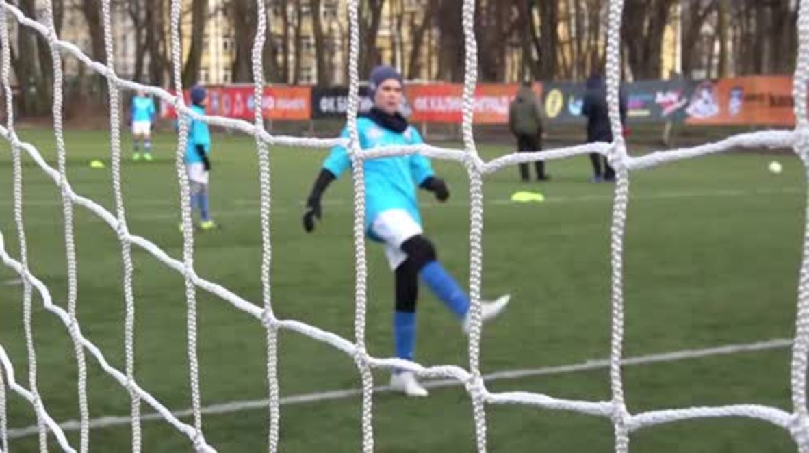 Russia: 600 footballers participate in 24hr football match in Kaliningrad