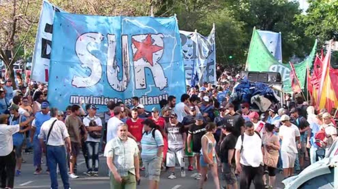 Argentina: Mass protest against WTO brings Buenos Aires to standstill