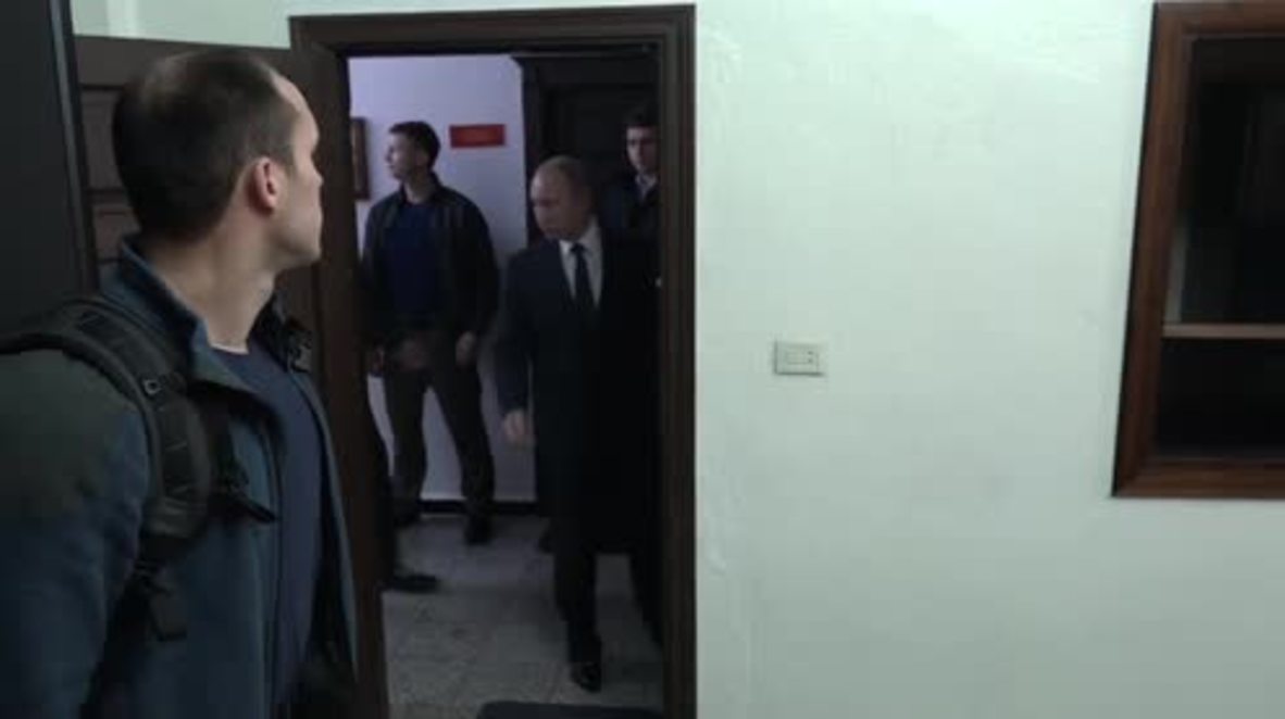 Syria: Assad expresses 'profound gratitude' to Putin for help in IS defeat