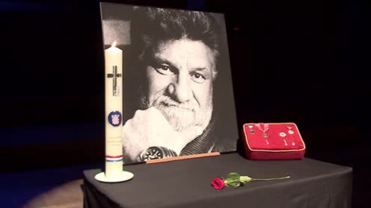 Croatia: Zagreb's Lisinski hall packed for Praljak commemoration