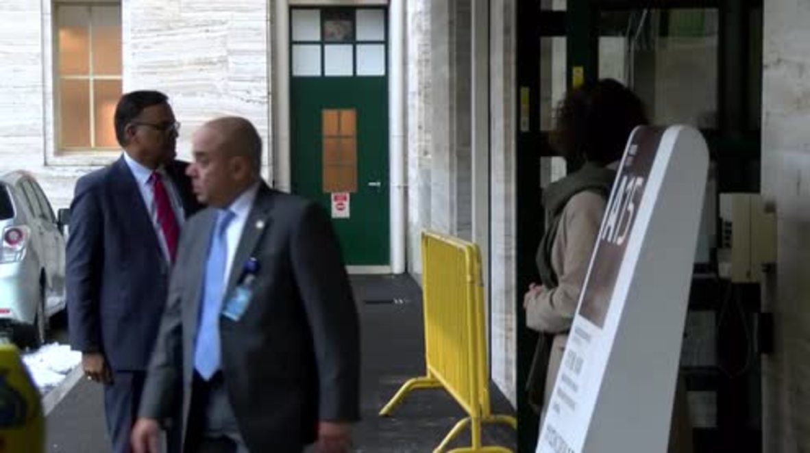 Switzerland: Syria's Jaafari departs following day of peace talks