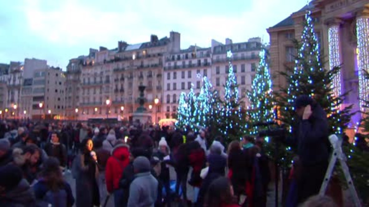 France: Hundreds demand ban on fossil fuels ahead of 'One Planet Summit' in Paris