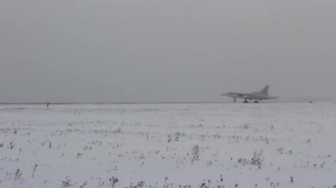 Russia: Tu-22M3 aircraft return home to Irkustk from Syria