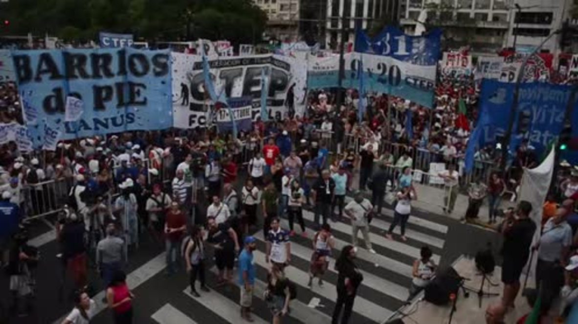Argentina: Miles de personas se manifiestan contra la reforma de las pensiones de Macri