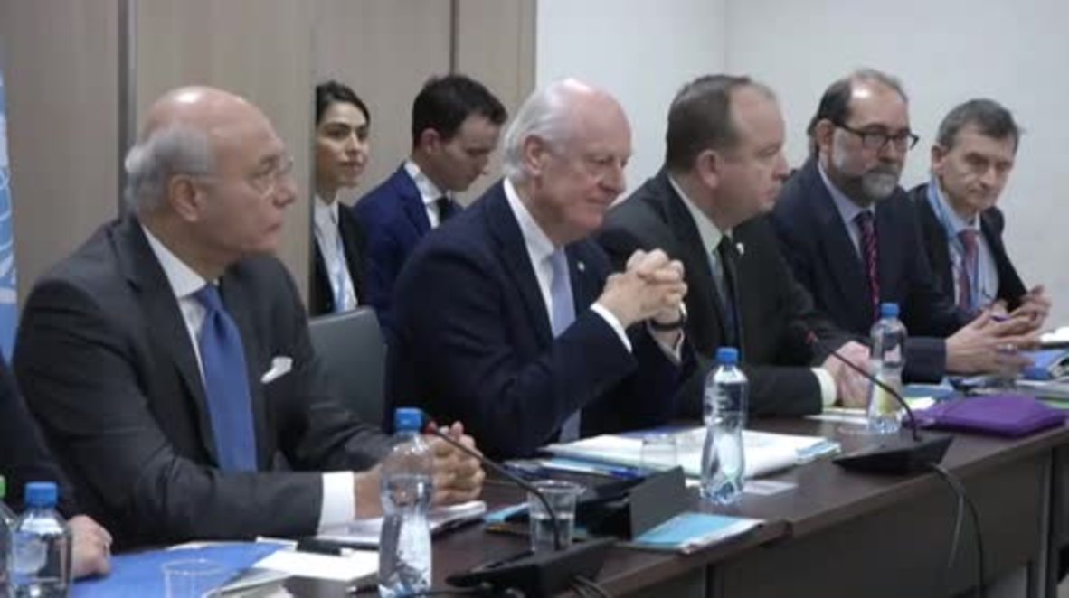 Switzerland: 'Have the courage' to push Assad for political change – De Mistura to Putin