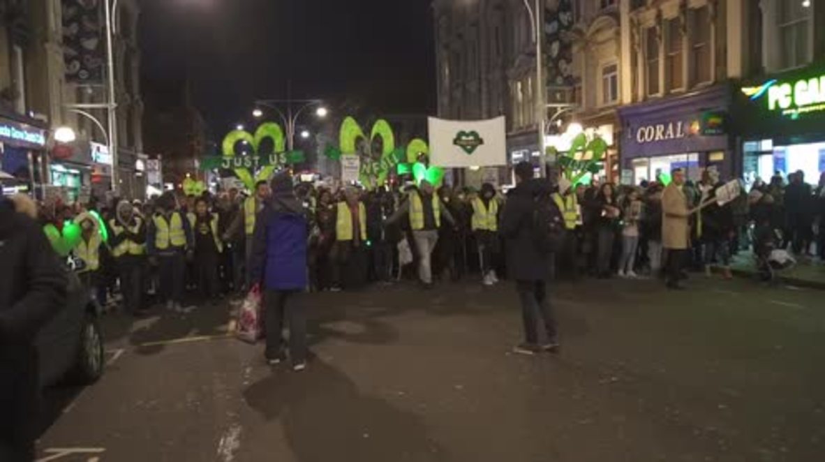 UK: Silent march held for Grenfell victims 6 months after tragedy