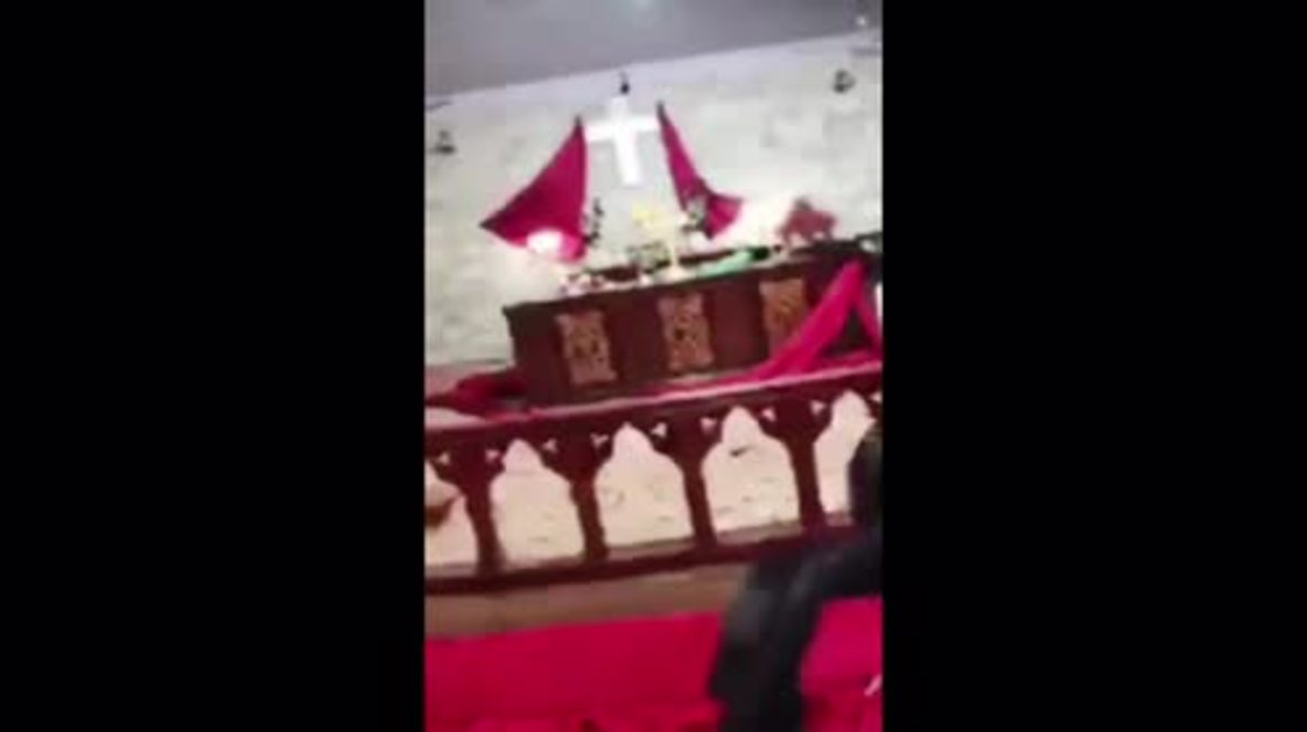 Pakistan: Debris strewn across Quetta church after bombing