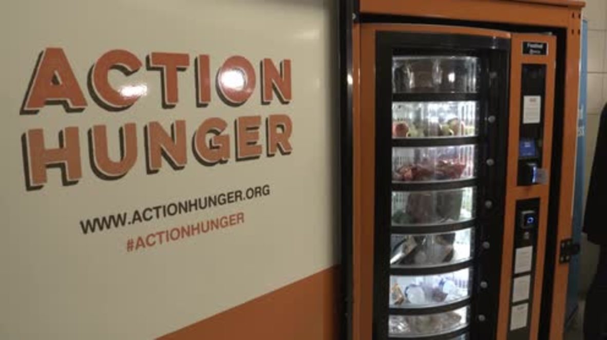 UK: Vending machine for homeless opens in Nottingham