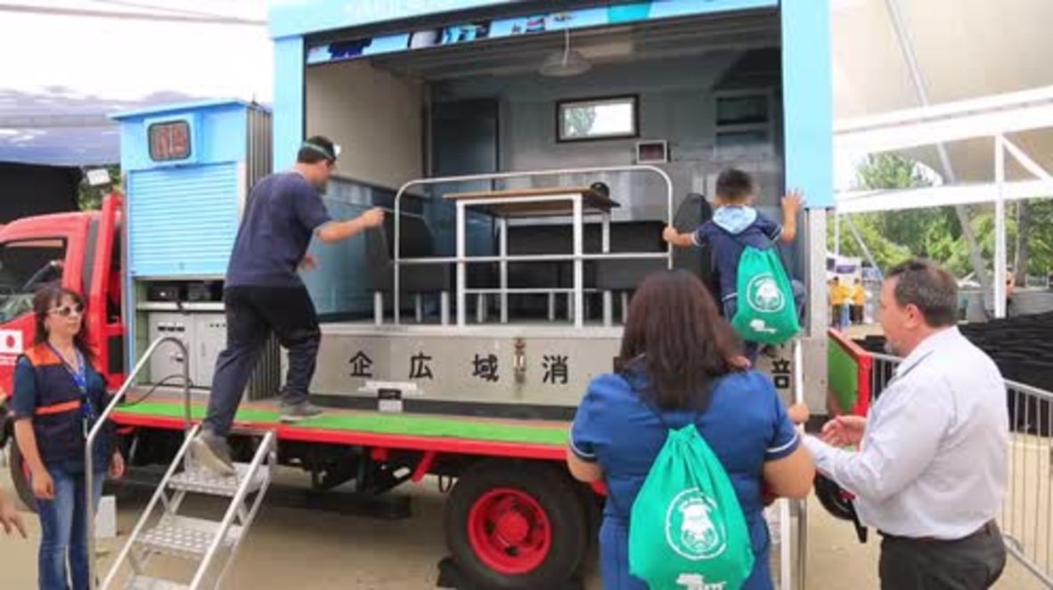 Chile: Santiago presents first earthquake simulator truck