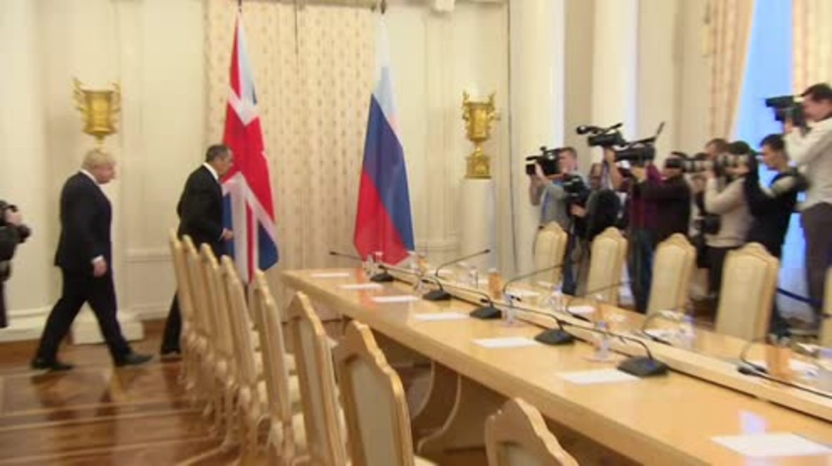 Russia: Boris meets Lavrov as first Foreign Secretary to visit Moscow in 5 years