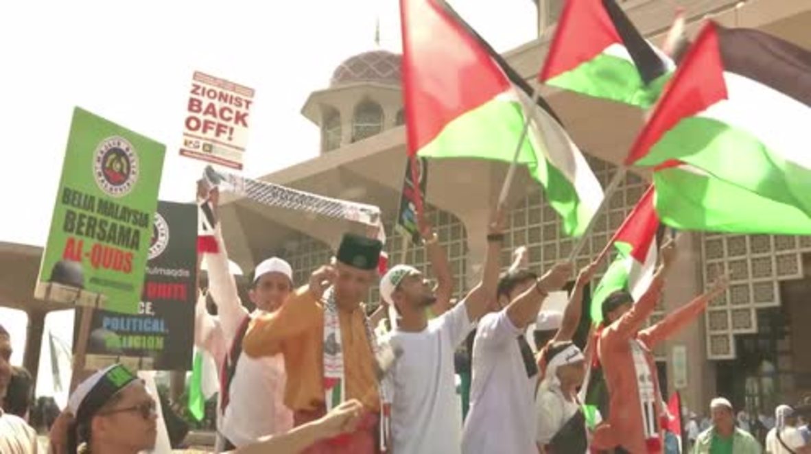 Malaysia: Thousands join 'Solidarity to save Jerusalem' rally in Putrajaya
