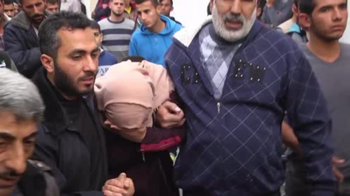 State of Palestine: People gather to honour Palestinian protester killed by Israeli forces