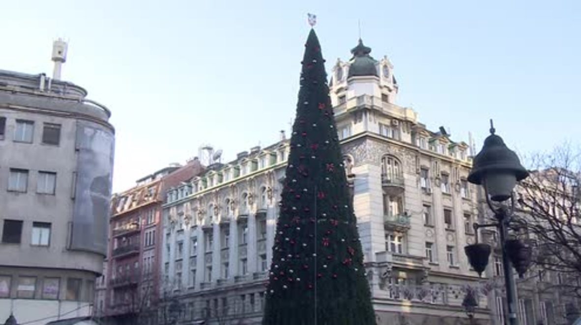Serbia: Is this really the world’s most expensive Christmas tree?