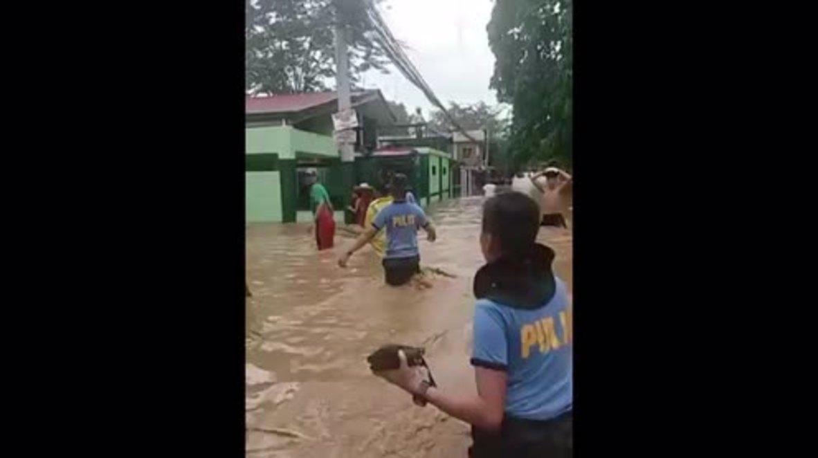 Philippines: Iligan City evacuated following Typhoon Tembin flashfloods