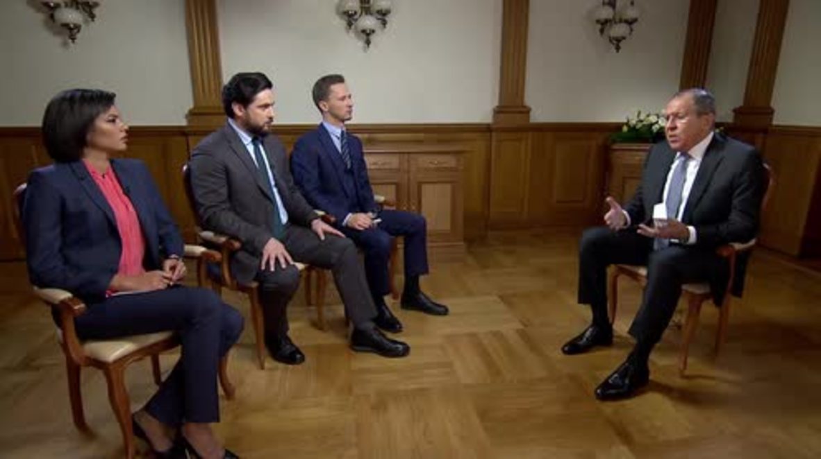 Russia: US restrictions on Russian media 'contradict norms of journalism' - Lavrov *EXCLUSIVE*