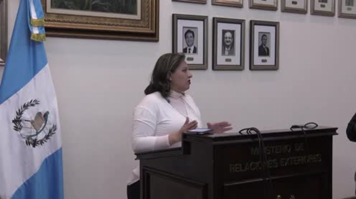 Guatemala: Embassy move 'sovereign' decision - Guatemala FM