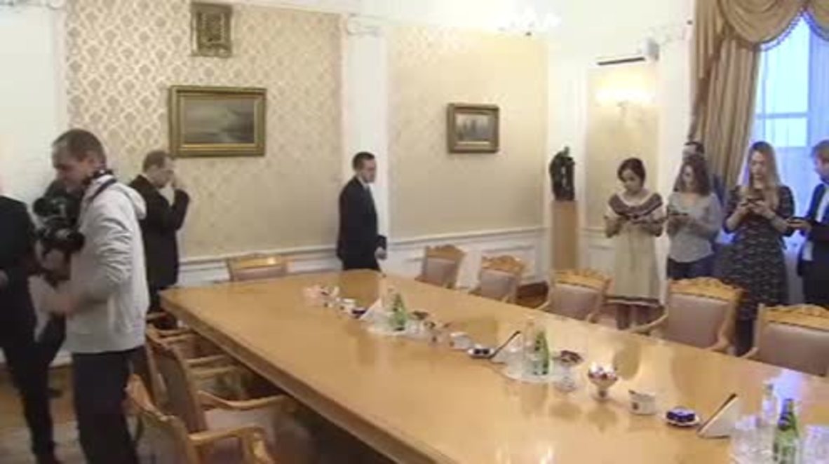 Russia: Lavrov and Syrian opposition leader Jarba meet in Moscow