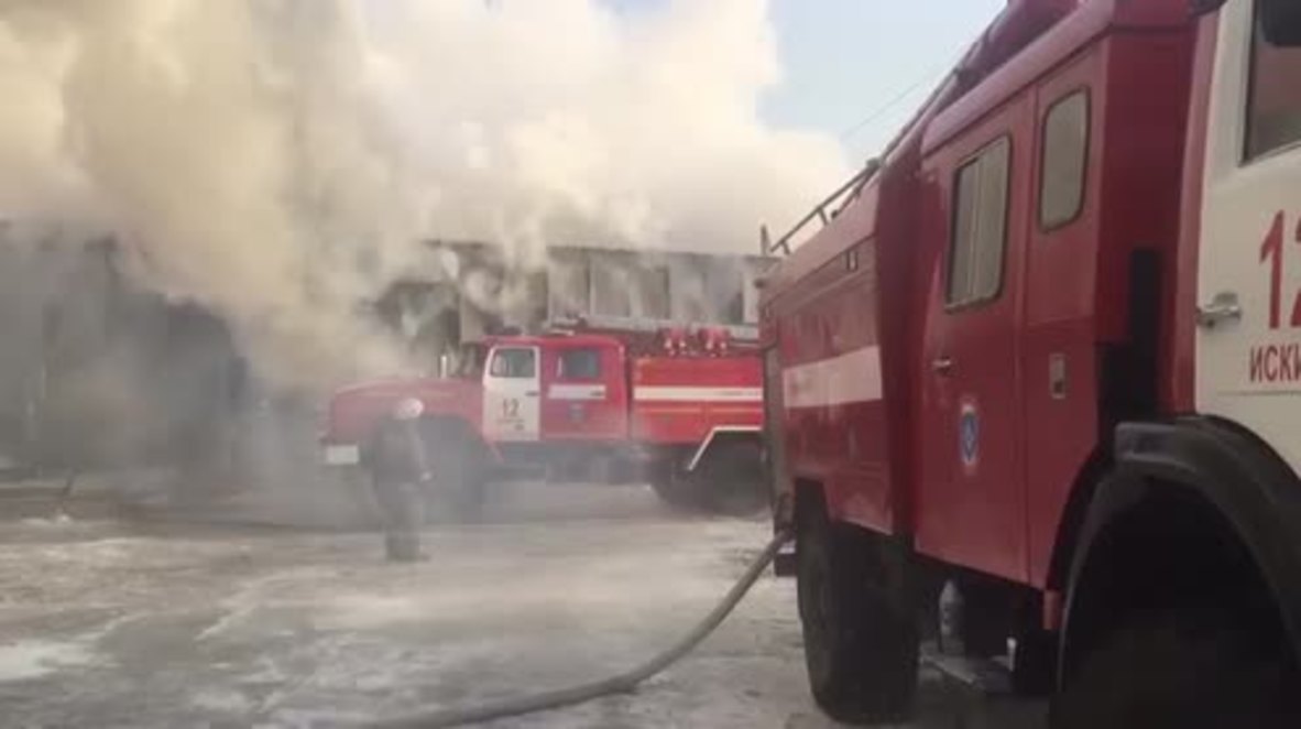 Russia: Ten dead in Novosibirsk shoe factory blaze