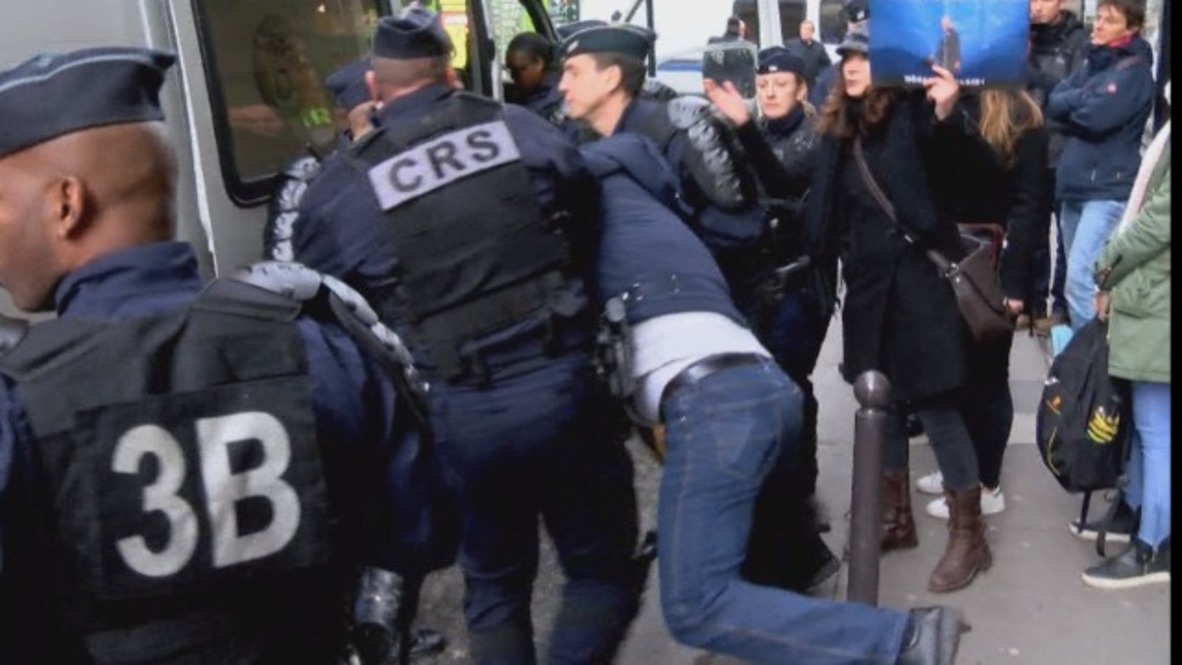 France: Paris police detain several anti-Erdogan protesters