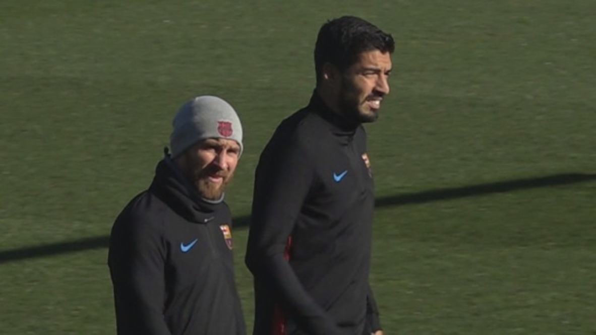 Spain: Kids left star-struck as Messi’s Barca open doors for training