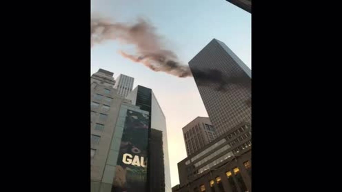 USA: One person in serious condition following Trump Tower fire