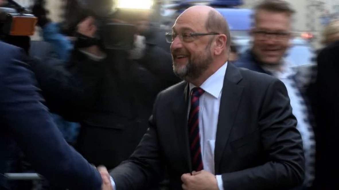 Germany: Party leaders arrive for third day of coalition talks