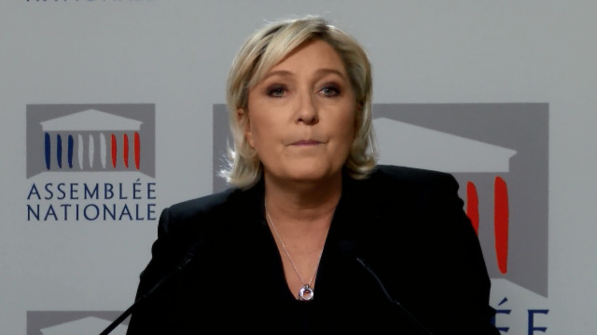 France: Le Pen claims 'insecurity' increasing in France