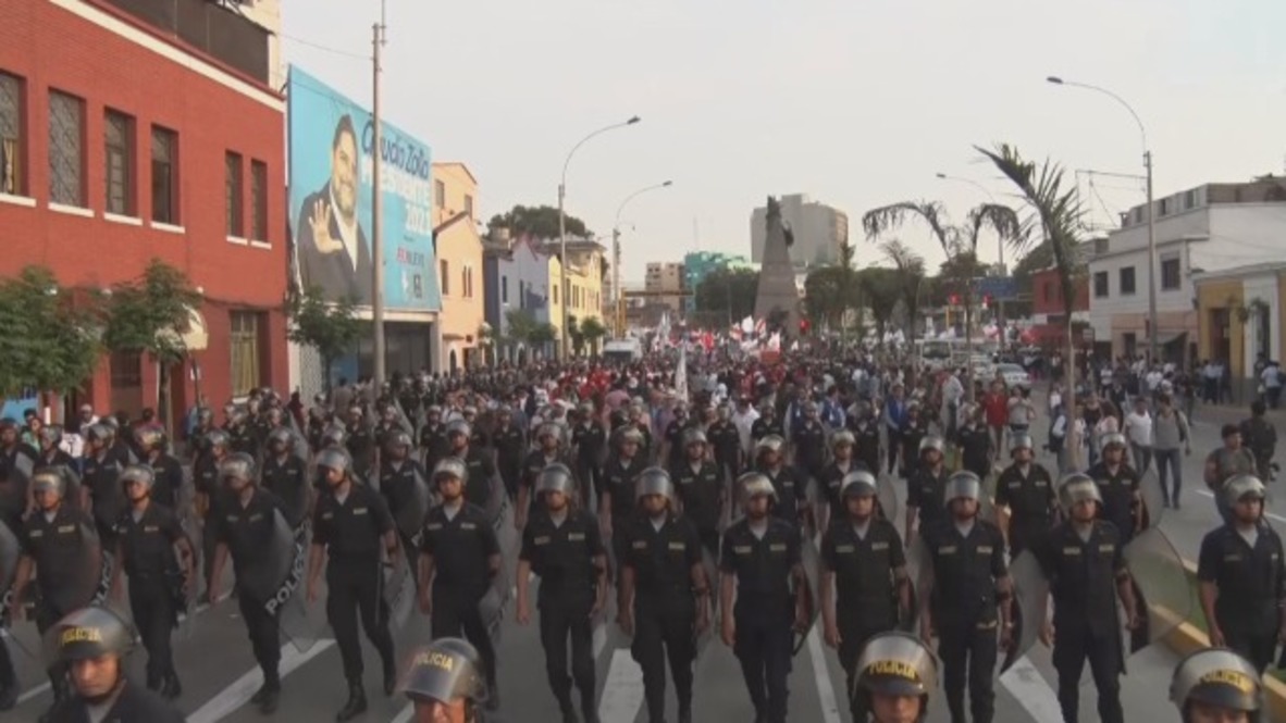 Peru: Fresh protests against ex-president Fujimori's pardon hit Lima