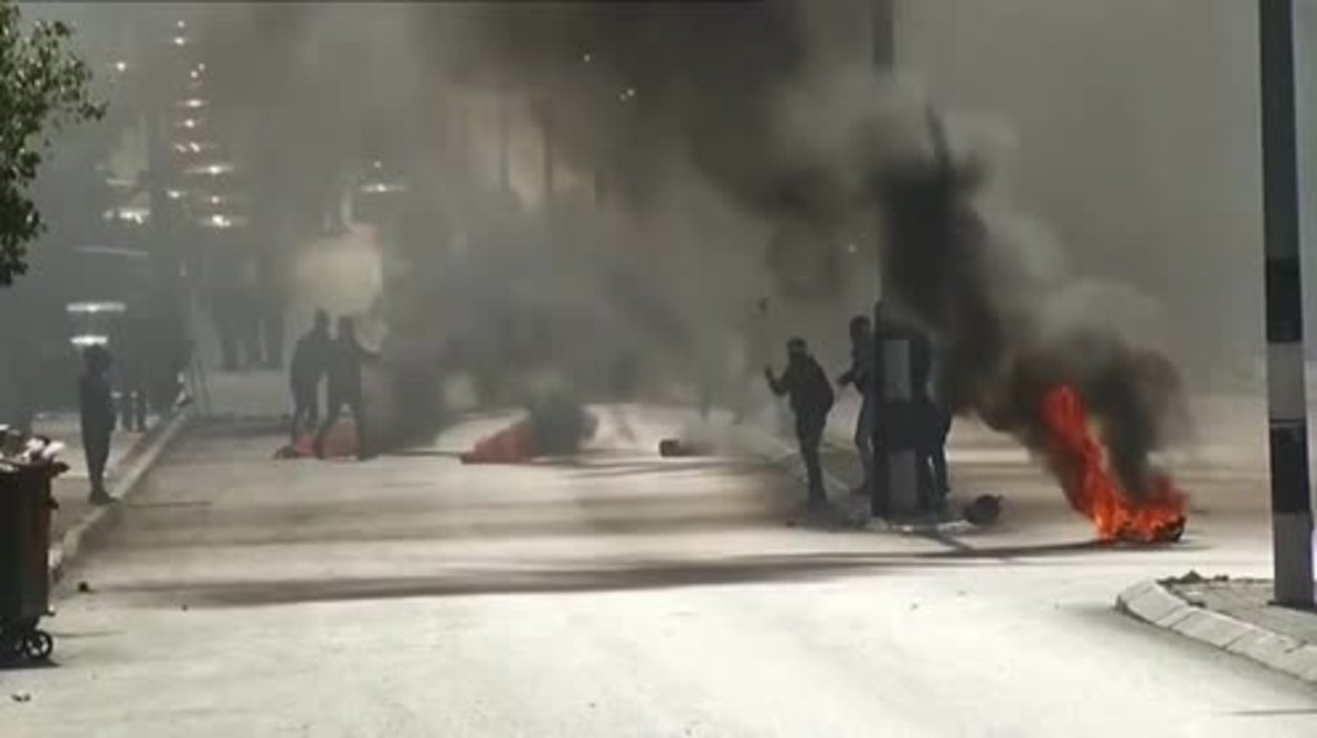 Palestina: Manifestantes se enfrentan con tropas israelíes en el “Día de la ira” en Belén